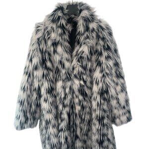 AKIRA Interstellar Multi Faux Fur Jacket